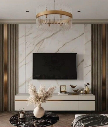 home design with television